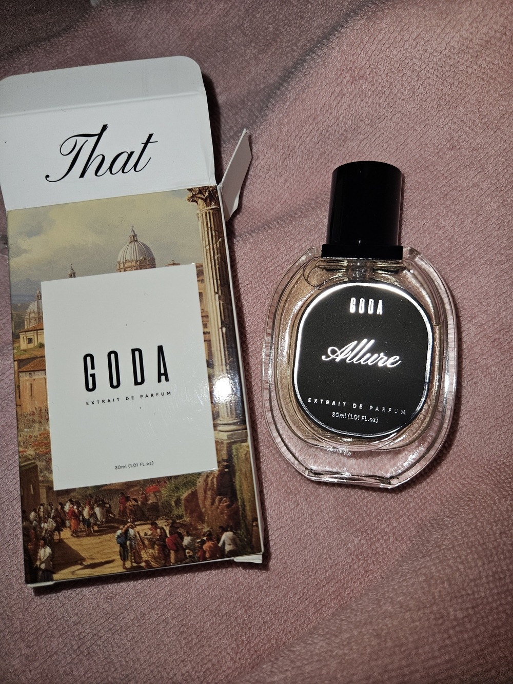GODA Allure Extrait de Parfum - Clear Bottle with Black Label